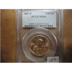2007-P SACAGAWEA DOLLAR PCGS MS66