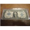 Image 1 : 1923 LARGE SIZE $1 SILVER CERTIFICATE HORSE