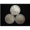 Image 2 : 1941,44-D & 45 WALKING LIBERTY HALF DOLLARS