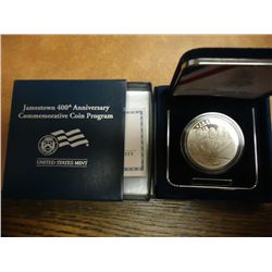 2007-P JAMESTOWN PF SILVER DOLLAR