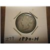 Image 1 : 1880-H CANADA SILVER 25 CENTS