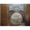 Image 1 : 2005-P MARINE CORPS SILVER DOLLAR PCGS MS69