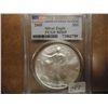 Image 1 : 2005 AMERICAN SILVER EAGLE PCGS MS69