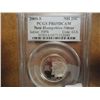 Image 1 : 2000-S SILVER NEW HAMPSHIRE QUARTER PCGS PR69DCAM