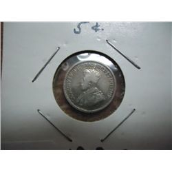 1917-C NEWFOUNDLAND SILVER 5 CENTS