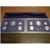 Image 1 : 1985 & 1987 US PROOF SETS (WITH BOXES)
