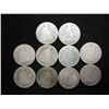 Image 1 : 10 ASSORTED 1890'S SEATED LIBERTY DIMES