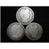 Image 1 : 1900,02-O & 03 BARBER HALF DOLLARS