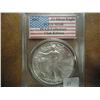 Image 1 : 2002 AMERICAN SILVER EAGLE PCGS MS68