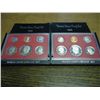 Image 1 : 1980 & 1981 US PROOF SETS (WITH BOXES)