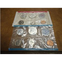 1962 SILVER US MINT SET (UNC) P/D (WITH ENVELOPE)