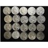 Image 1 : 20 ASSORTED 35% SILVER JEFFERSON WAR NICKELS