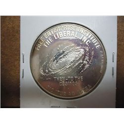 27 GRAM SILVER ROUND 1961-1971 FREE ENTERPRISE