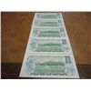 Image 2 : 5-1973 $1 CANADA BILLS CRISP UNC SERIAL # PREFIXES