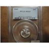 Image 1 : 1942 MERCURY DIME PCGS MS65