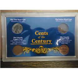 CENTS OF THE CENTURY SEE DESCRIPTION