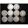 Image 1 : 10 ASSORTED 1870'S SEATED LIBERTY DIMES