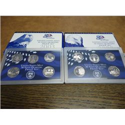 2000 & 2003 50 STATE QUARTERS PF SETS WITH BOXES