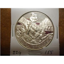 33 GRAM SILVER ROUND CHATEAU THIERRY 1918