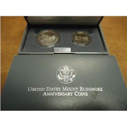 1991 MT. RUSHMORE 2 COIN PF SET
