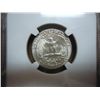 Image 2 : 1964 WASHINGTON SILVER QUARTER NGC MS63