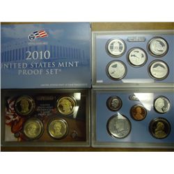 2010 US PROOF SET (WITH BOX) 14 PIECES