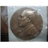 Image 1 : US MINT LIST MEDAL # 127 WOODROW WILSON 3" BRONZE