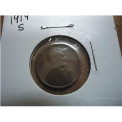 1914-S LINCOLN CENT SEMI KEY