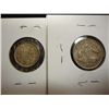 Image 2 : AUSTRALIA 1942-D SILVER 3 PENCE & 42-D SILVER 6