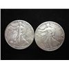Image 1 : 1942 & 45-D WALKING LIBERTY HALF DOLLARS