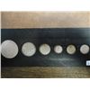 Image 1 : 6 COIN NETHERLANDS SET MOSTLY SILVER SEE DESCRIP.