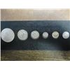 Image 2 : 6 COIN NETHERLANDS SET MOSTLY SILVER SEE DESCRIP.