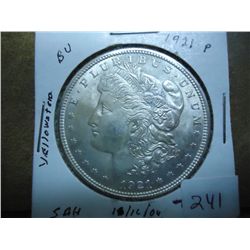1921 MORGAN SILVER DOLLAR (UNC)