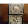 Image 1 : 2-1982-D WASHINGTON COMMEMORATIVE HALVES UNC