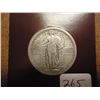 Image 1 : 1917 TYPE I STANDING LIBERTY QUARTER XF