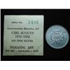 Image 1 : 1912-1962 GIRL SCOUTS STERLING SILVER HERALDIC