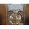 Image 1 : 1923 PEACE SILVER DOLLAR PCGS MS63