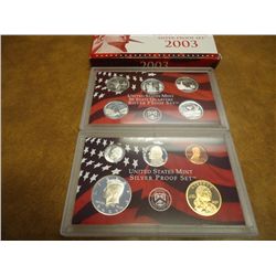 2003 US SILVER PROOF SET (WITH BOX)