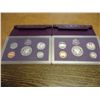 Image 2 : 1989 & 1990 US PROOF SETS (WITH BOXES)