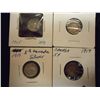 Image 1 : 1905,17 AND 2-1919 CANADA SILVER 5 CENTS