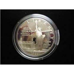 1986-S STATUE OF LIBERTY PF SILVER DOLLAR