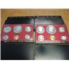 Image 1 : 1974 & 1975 US PROOF SETS (WITH BOXES)