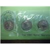 Image 1 : 1980 P/D/S SBA DOLLAR SOUVENIR SET