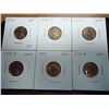 Image 1 : 1930,30-S,32,33-D,34 & 34-D LINCOLN CENTS ALL UNCS