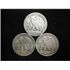 Image 2 : 1935,36-S & 39-S WALKING LIBERTY HALF DOLLARS
