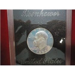 1972-S IKE SILVER DOLLAR PF (BROWN PACK)