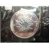 Image 2 : 1999 CANADA $5 SILVER MAPLE LEAF UNC