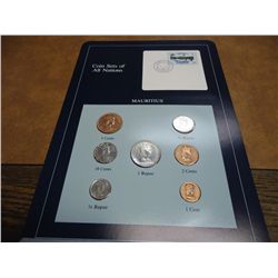 COIN SETS OF ALL NATIONS "MAURITIUS" 7 COINS