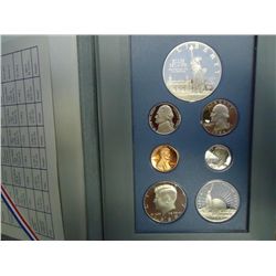 1986 US PRESTIGE PROOF SET STATUE OF LIBERTY