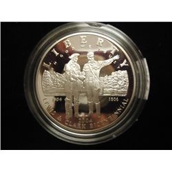 2004-P LEWIS & CLARK PROOF SILVER DOLLAR